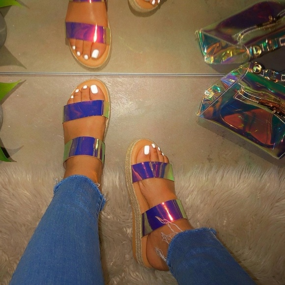 🌈 RAINBOW🌈 SANDALS - Picture 3 of 6